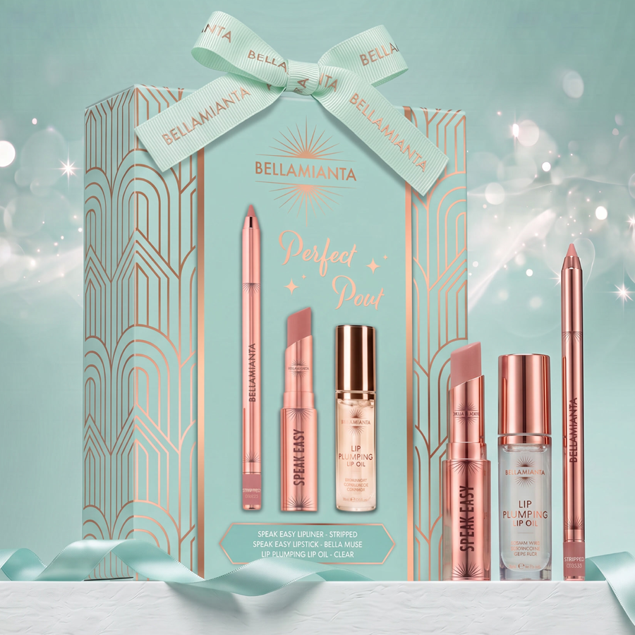 Bellamianta Perfect Pout Lip Kit (Shade: Bella Muse)
