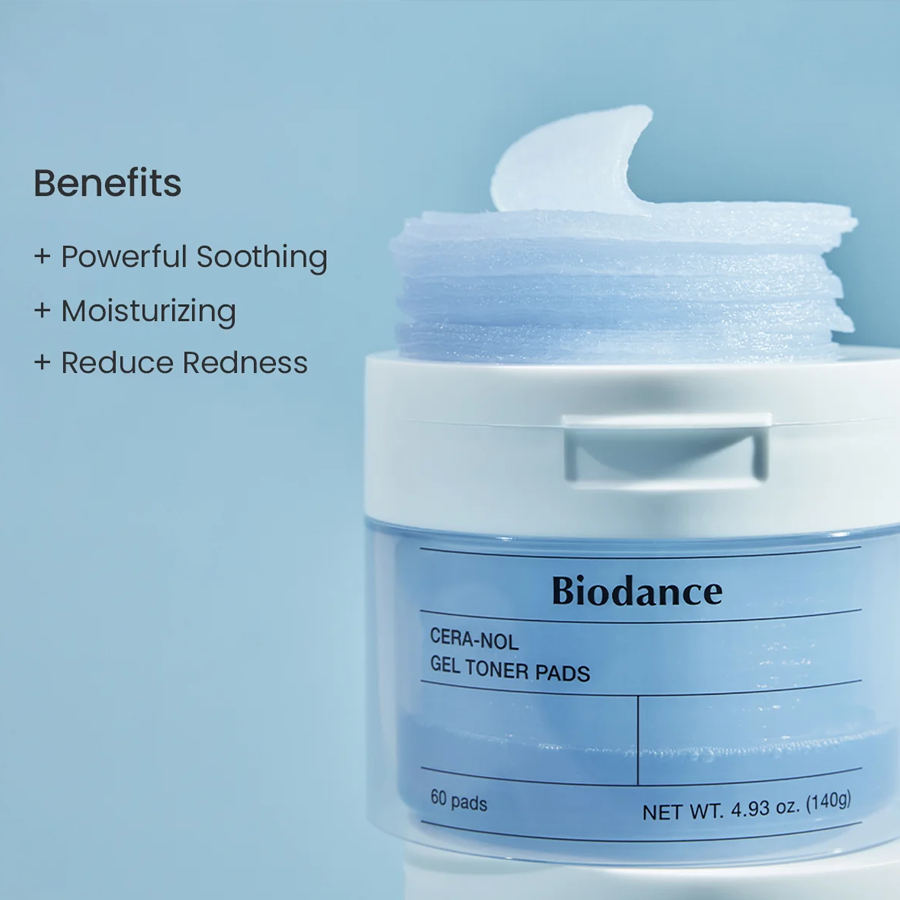 Biodance Cera-nol Gel Toner Pads (60 Pack)