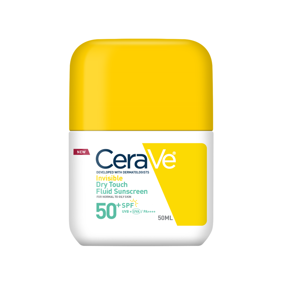 

    
 CeraVe Invisible Dry Touch Fluid Sunscreen for Face & Neck SPF50 50ml - Price