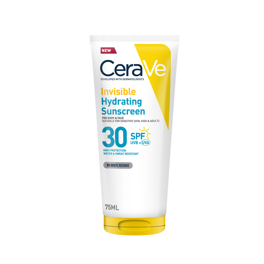 

    
 CeraVe Invisible Hydrating Sunscreen SPF30 (Various Sizes) - Price