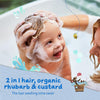 Childs Farm 2 in 1 Shampoo & Conditioner: Organic Rhubarb & Custard 250ml