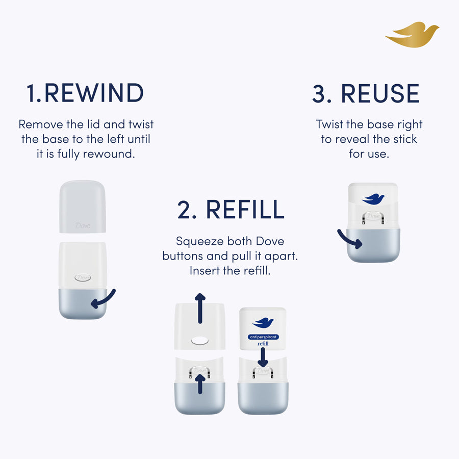 Dove Refill Anti-Perspirant: No. 01 Original 35ml