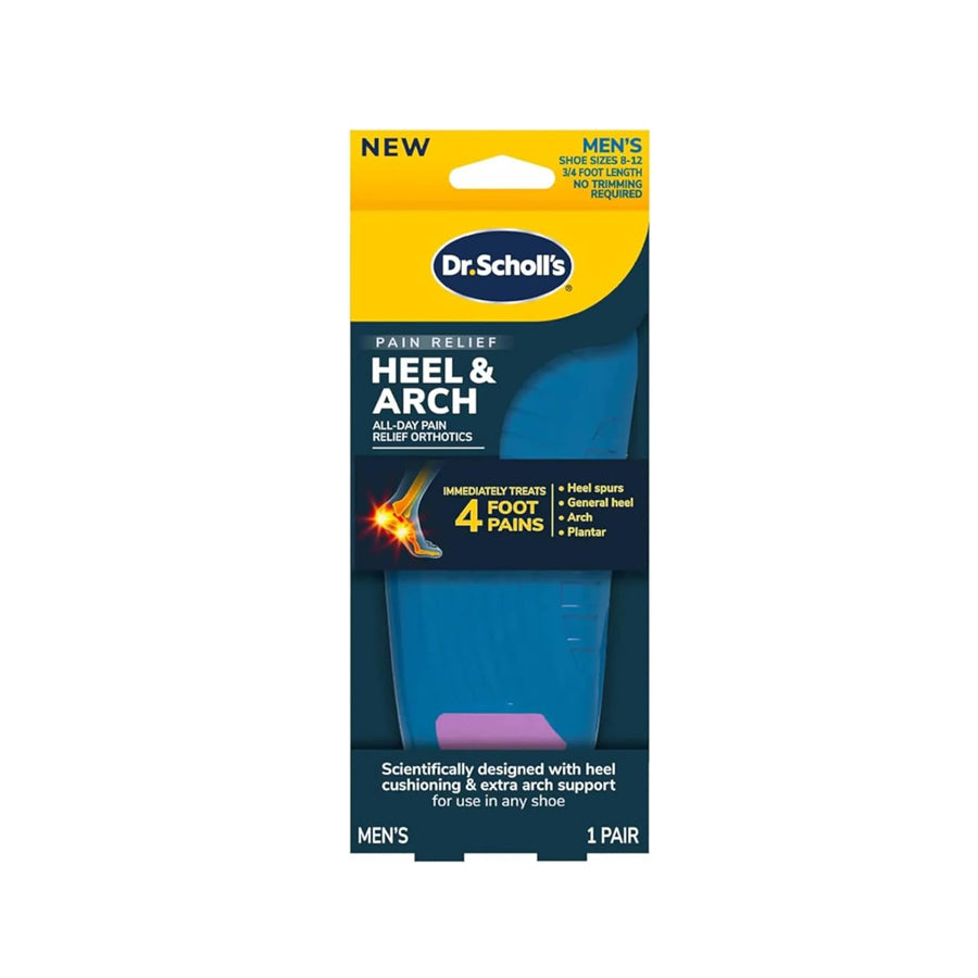 Dr. Scholl’s Heel & Arch All-Day Pain Relief Orthotic (1 Pair)
