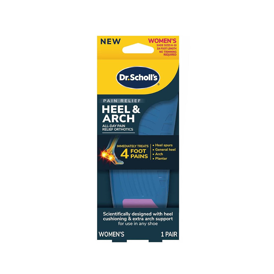 Dr. Scholl’s Heel & Arch All-Day Pain Relief Orthotic (1 Pair)