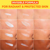 Garnier Vitamin C Daily UV Invisible Brightening Fluid SPF50 For All Skin Types 40ml