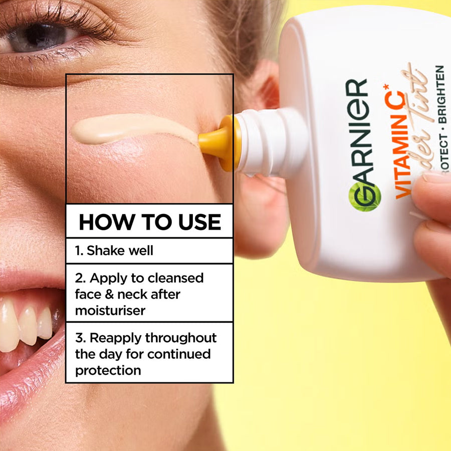 Garnier Wonder Tint All-In-1 Tinted Fluid (Various Shades) 40ml