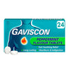 


      
      
        
        

        

          
          
          

          
            Gaviscon
          

          
        
      

   

    
 Gaviscon Heartburn and Indigestion Relief Peppermint Flavour Tablets (24 Pack) - Price