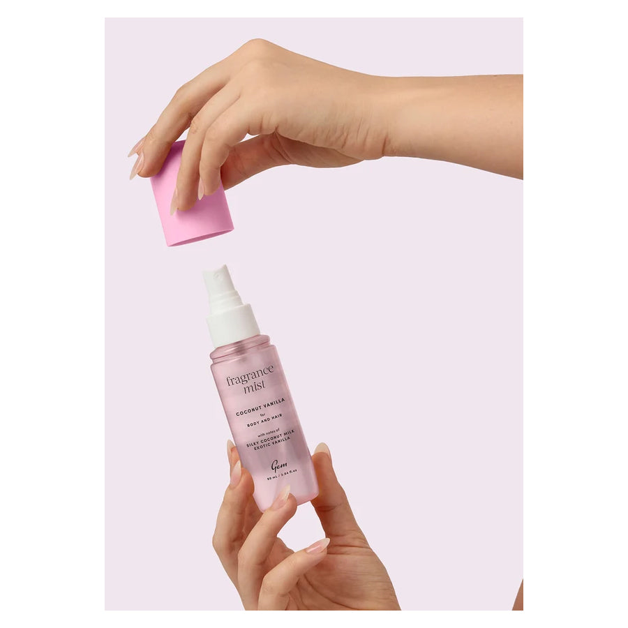 Gem Hair & Body Fragrance Mist: Coconut Vanilla 90ml