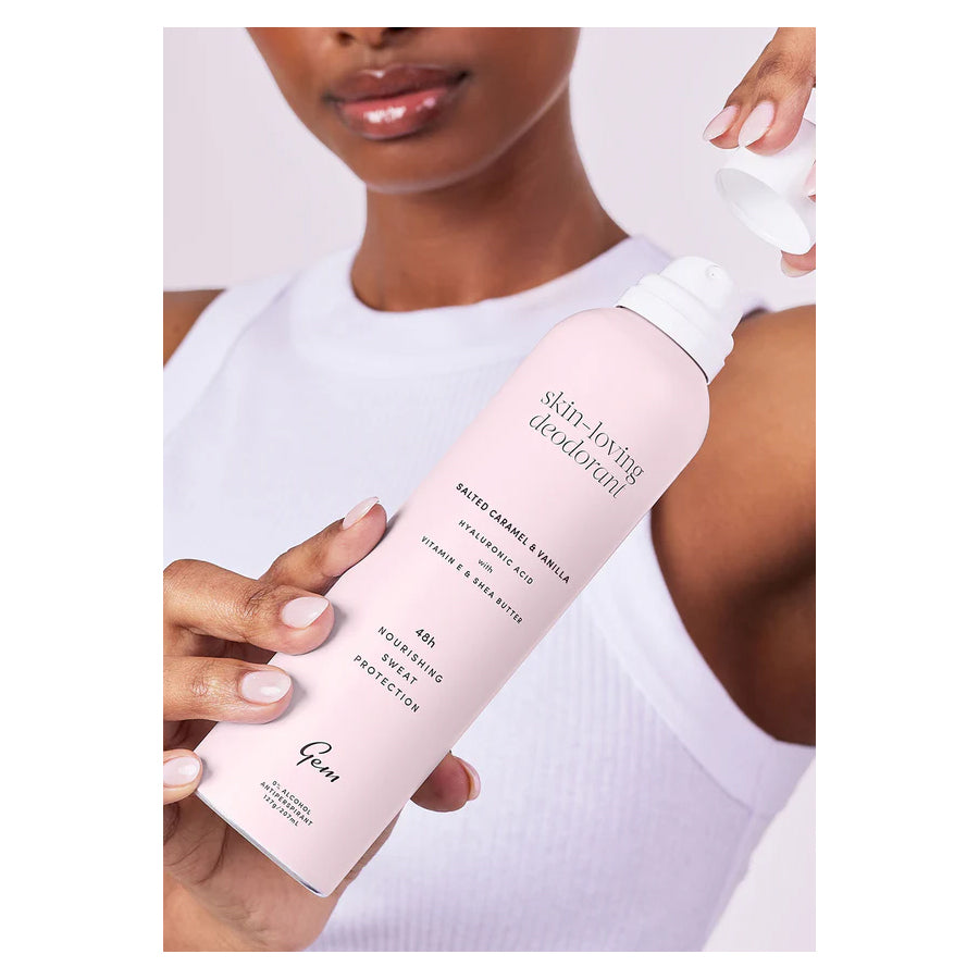Gem Skin-Loving Antiperspirant Deodorant Salted Caramel & Vanilla 207ml