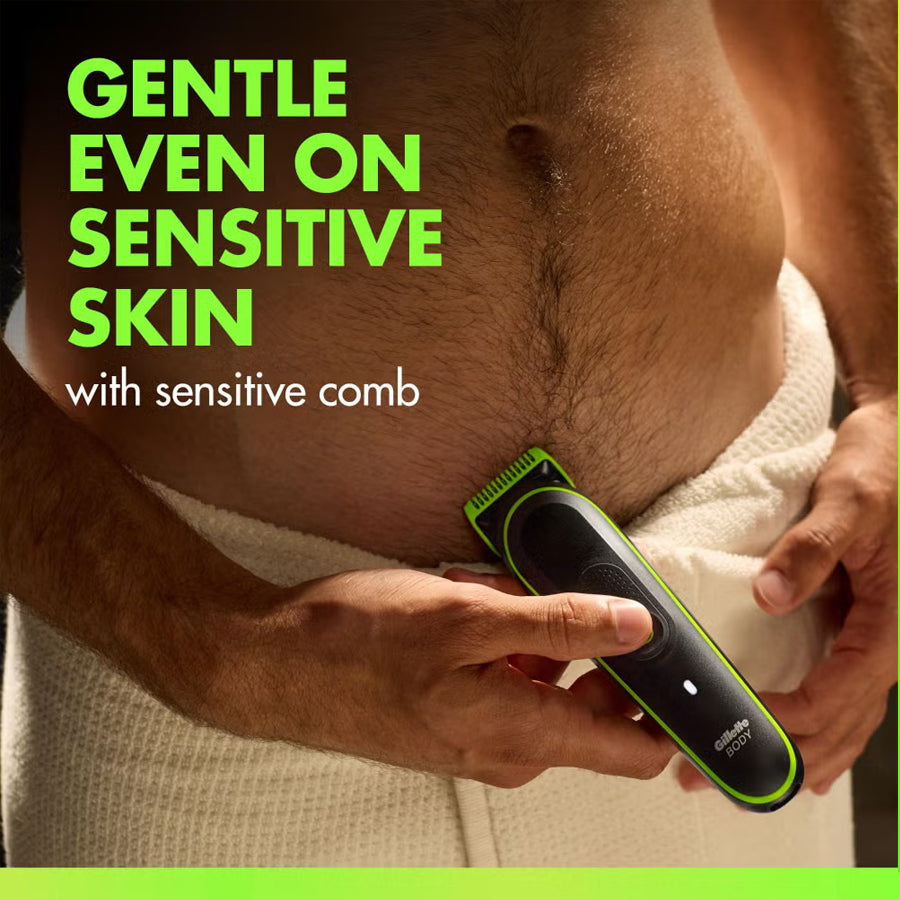 Gillette Labs Body+ Intimate i3 Hair Trimmer for Men