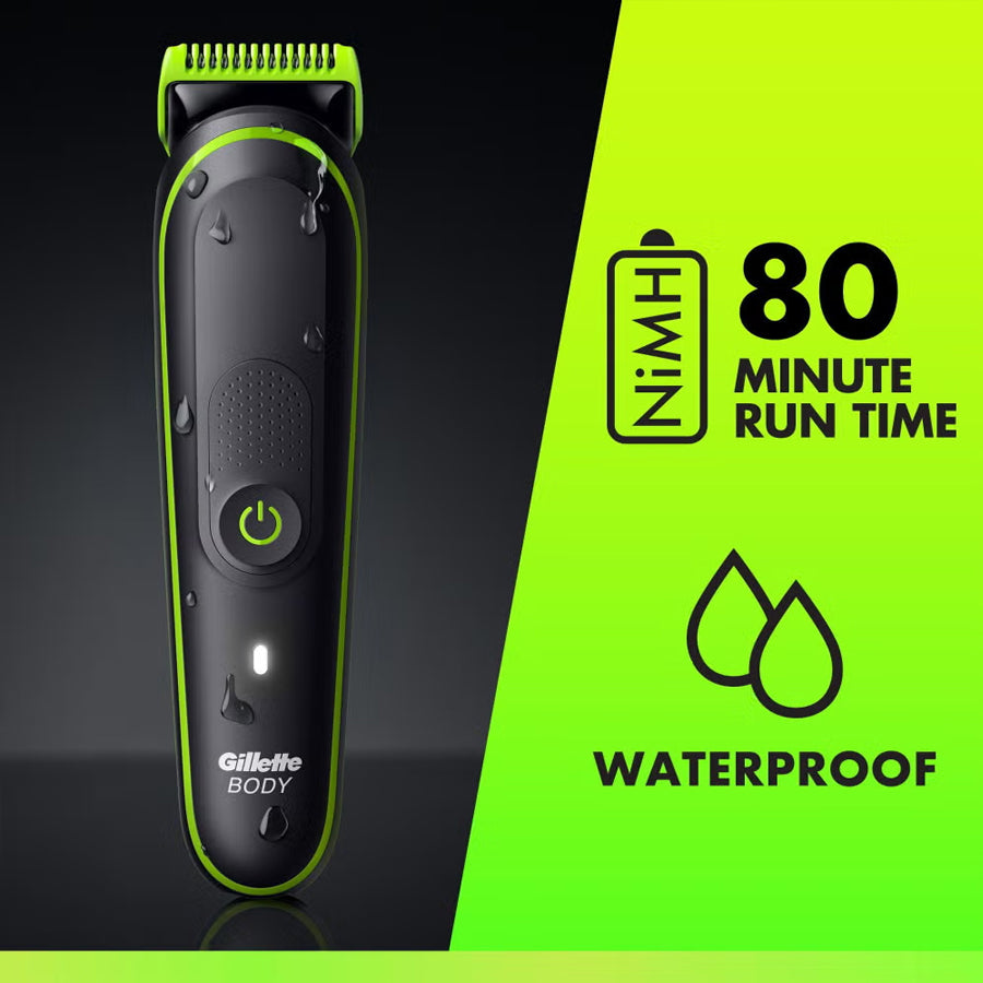 Gillette Labs Body+ Intimate i3 Hair Trimmer for Men