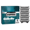 Gillette Intimate Razor Blades (4 Cartridges)