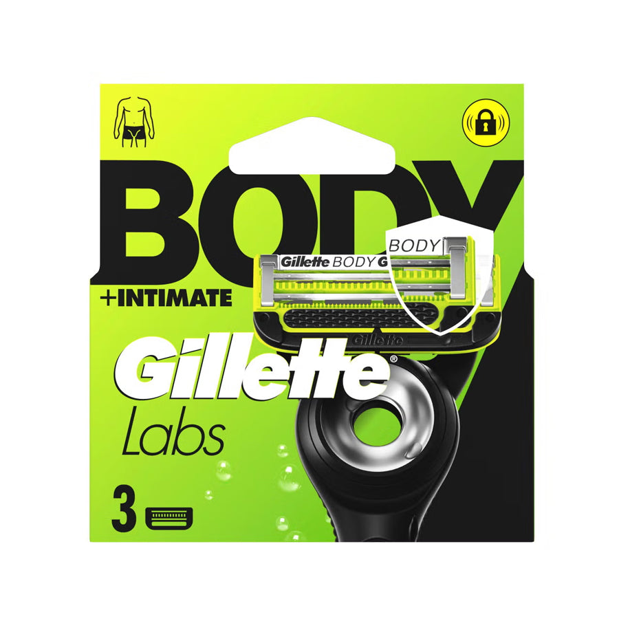 Gillette Labs Body+ Intimate Blades (3 Pack)