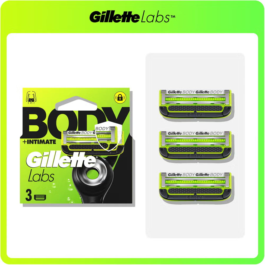 Gillette Labs Body+ Intimate Blades (3 Pack)