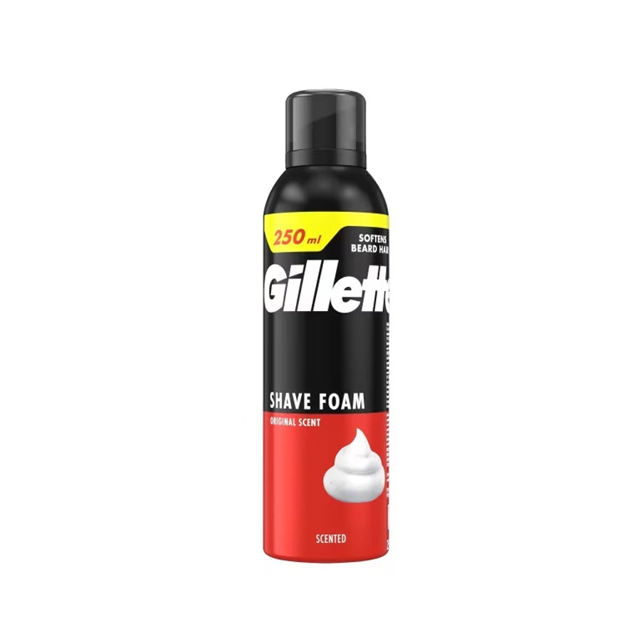 


      
      
      

   

    
 Gillette Shave Foam: Original Scent 250ml - Price