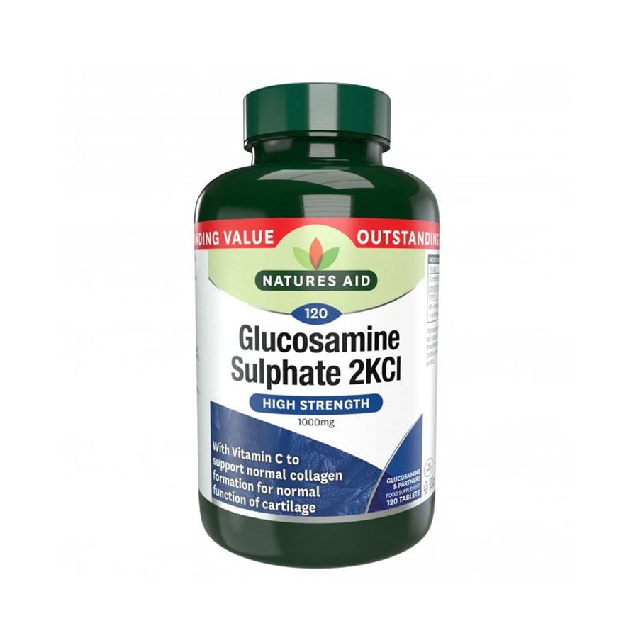 


      
      
      

   

    
 Natures Aid Glucosamine Sulphate 1000mg (120 Tablets) - Price