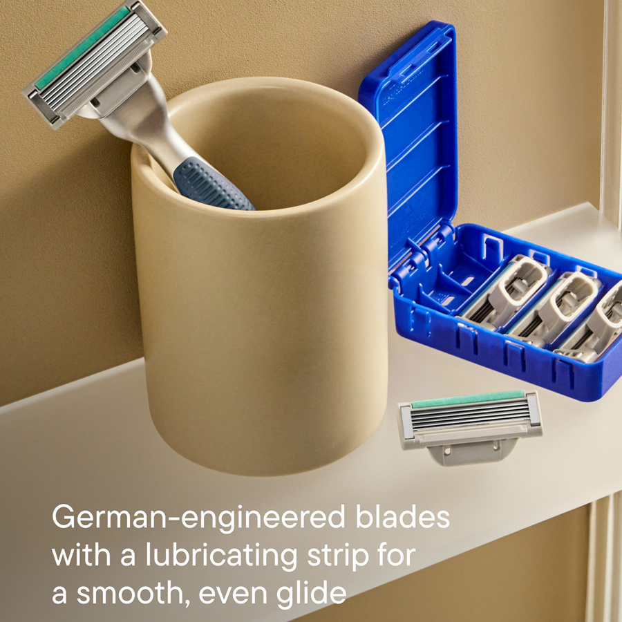 Harry’s Plus Advanced Pivoting Sytem 5-Blade Razor (includes 1 x Shaving Cartridge)