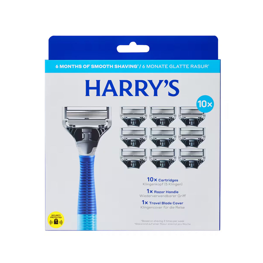 


      
      
        
        

        

          
          
          

          
            Harrys
          

          
        
      

   

    
 Harry’s 10 Blades & Razor Indigo Blue Value Pack - Price