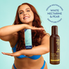 He-Shi Express Liquid Tan (Medium) 150ml & Tanning Mitt