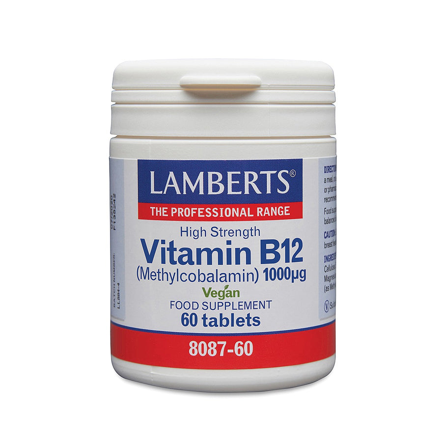 


      
      
        
        

        

          
          
          

          
            Lamberts
          

          
        
      

   

    
 Lamberts High Strength Vitamin B12 1000ug (60 Tablets) - Price