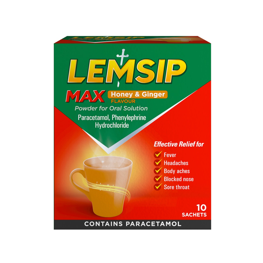 


      
      
        
        

        

          
          
          

          
            Lemsip
          

          
        
      

   

    
 Lemsip Max Cold & Flu: Honey & Ginger (10 Sachets) - Price