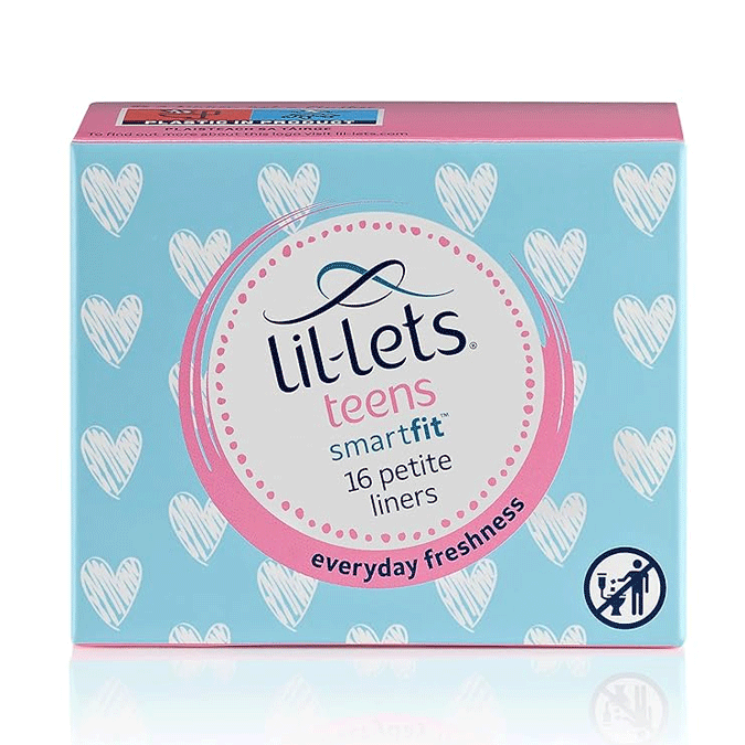 Lil-lets Teens Smartfit Petite Liners (16 Liners) – Gordons Direct