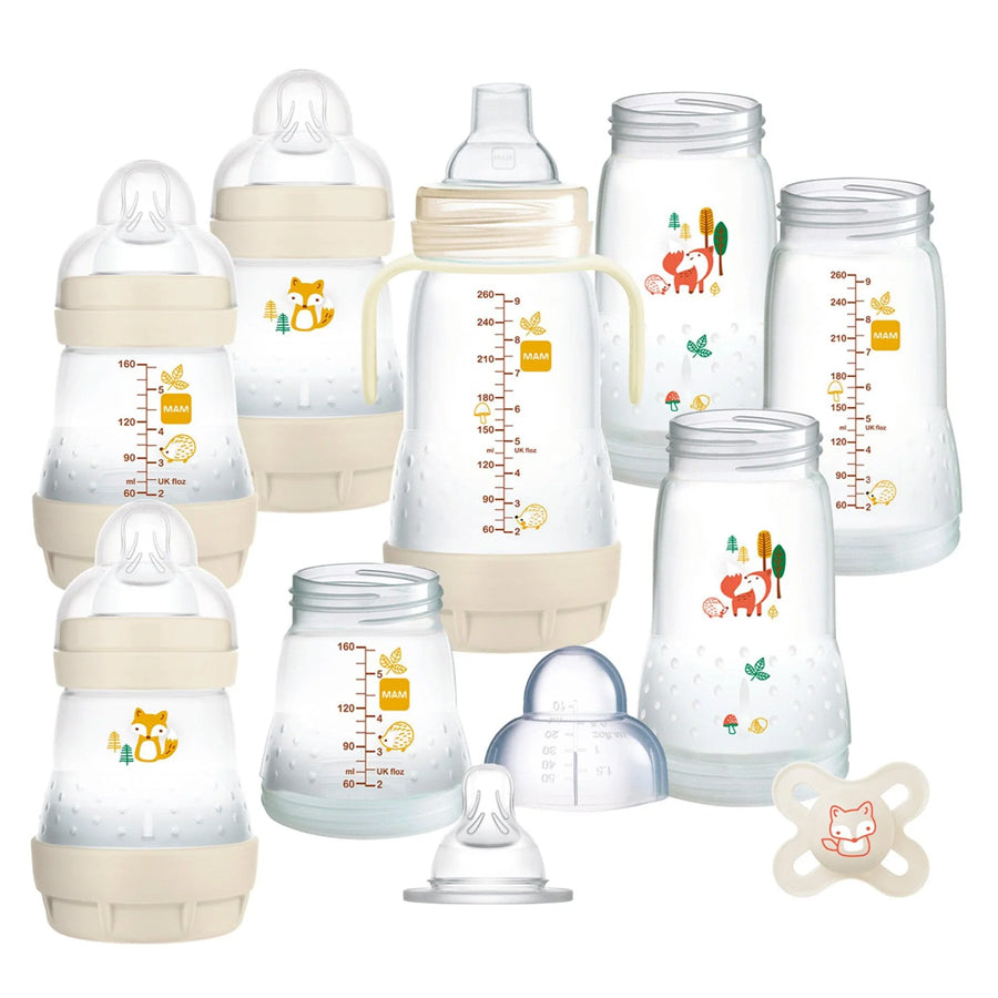 MAM Easy Start Anti-Colic Self Sterilising Baby Bottles, 160ml