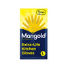 


      
      
      

   

    
 Marigold Kitchen Gloves Large (1 Pair) - Price