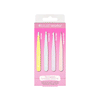 Brushworks 4 Piece Combination Tweezer Set- Mixed