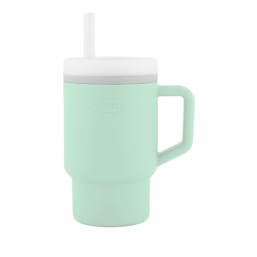 Infantino My 1st Tumbler 266ml 6 Month+ (Cool Mint)