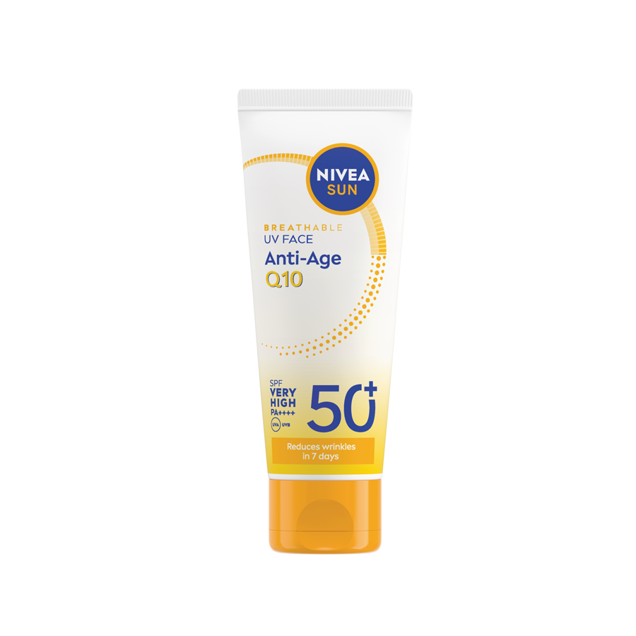 


      
      
      

   

    
 NIVEA SUN Breathable UV Face Anti-Age Q10 SPF 50+ 40ml - Price