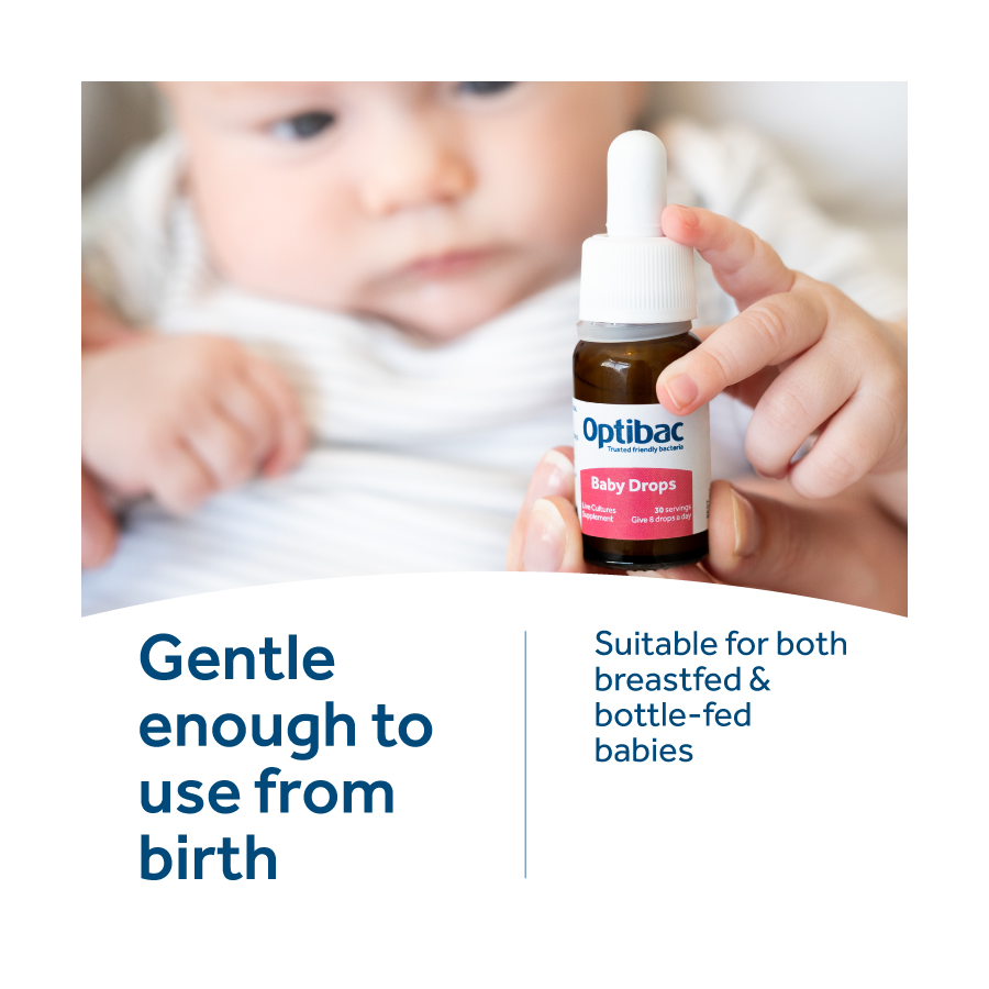 Optibac Probiotics 0-3 years Baby Drops (30 Servings)
