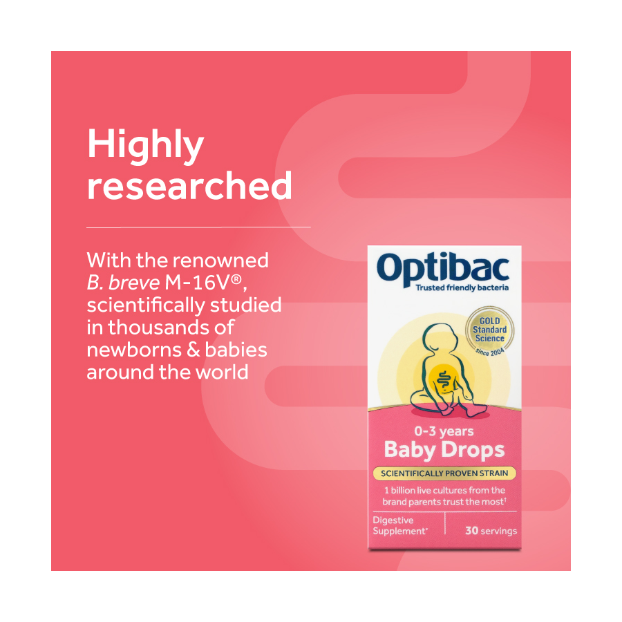 Optibac Probiotics 0-3 years Baby Drops (30 Servings)