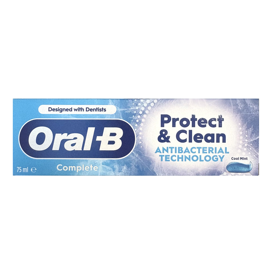 Oral-B Complete Protect & Clean Toothpaste: Cool Mint 75ml