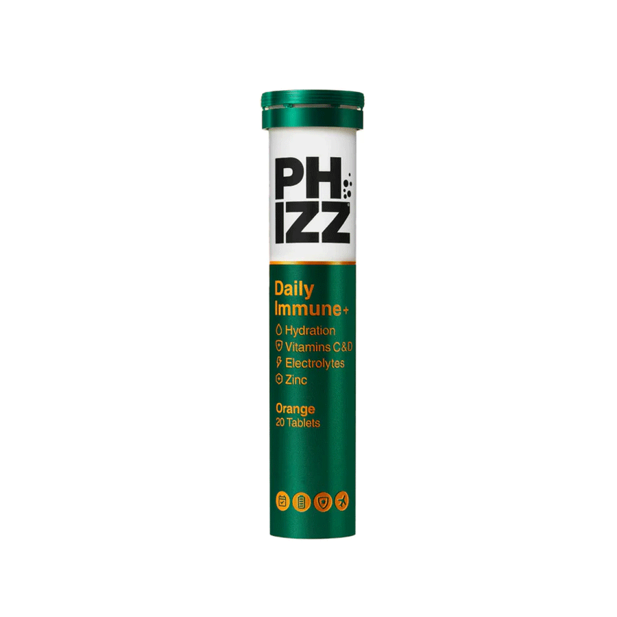 Phizz Daily Immune+ 3-in-1 Hydration, Electrolytes & Vitamins Efferves ...