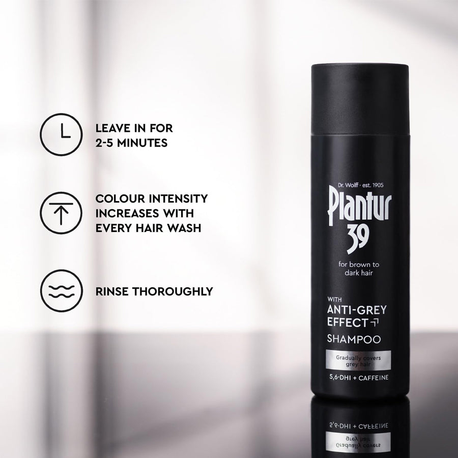 Plantur 39 Anti-Grey Effect Shampoo (for Brown to Dark Hair) 200ml