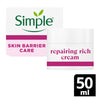 Simple Repairing Rich Cream Face Moisturiser 50ml