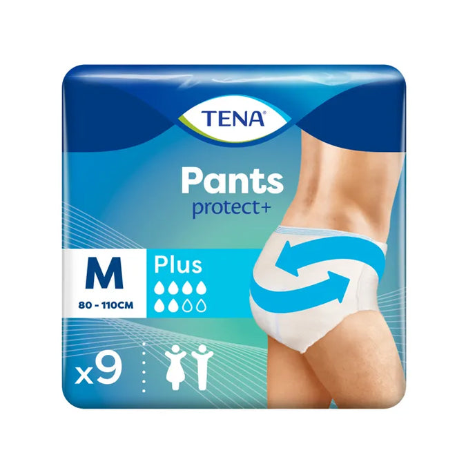 


      
      
        
        

        

          
          
          

          
            Tena
          

          
        
      

   

    
 TENA Pants Protect+ Plus (Medium | 9 Pack) - Price