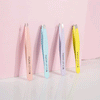 Brushworks 4 Piece Combination Tweezer Set- Mixed