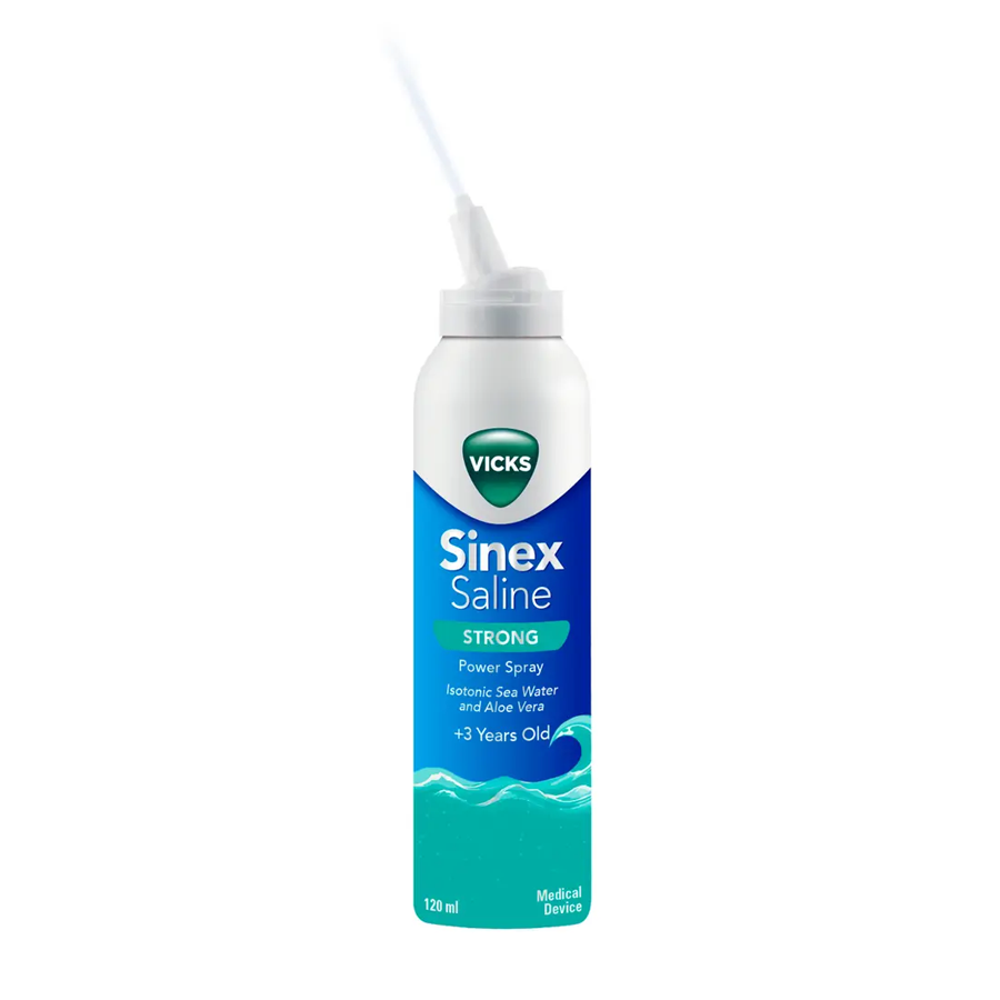 Vicks Sinex Saline Strong Power Spray 120ml