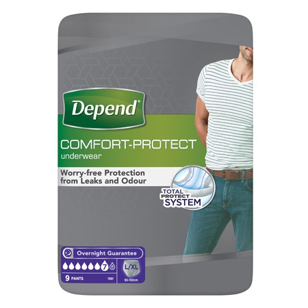 Depend Comfort-Protect Underwear for Men