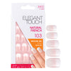 Elegant Touch Natural French 103 Medium (M) Pink (24 Pack)