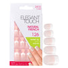 Elegant Touch Natural French 126 Short (S) Pink (24 Pack)