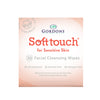 Soft Touch Facial Cleansing Wipes: for Sensitive Skin (30 Wipes)